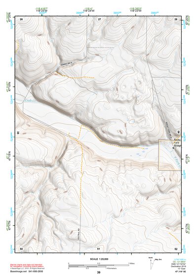 47118SE Page 39 Ritzville Topo Preview 1