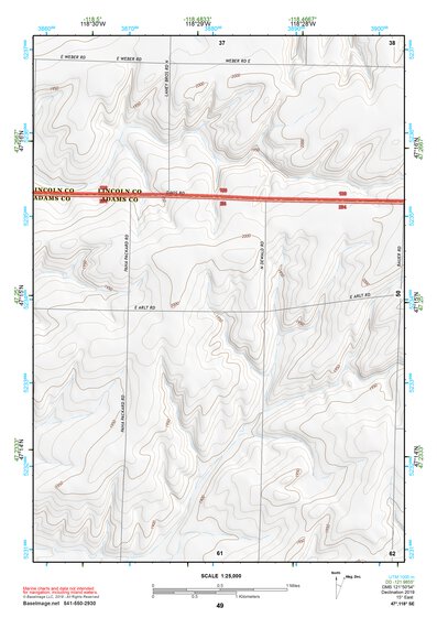 47118SE Ritzville Topo Bundle Preview 1