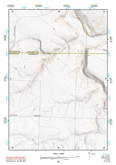 47118SE Page 52 Ritzville Topo Preview 1