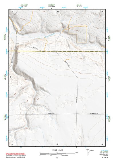 47118SE Page 53 Ritzville Topo Preview 1