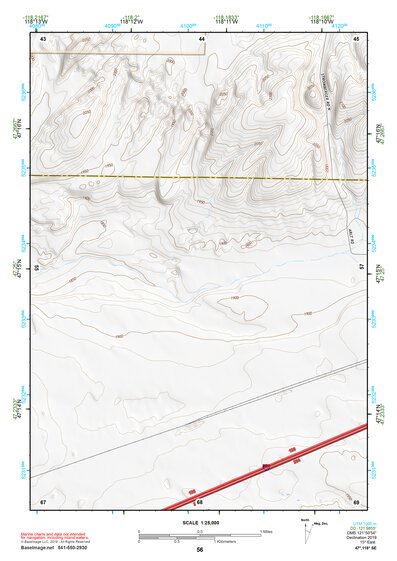 47118SE Page 56 Ritzville Topo Preview 1