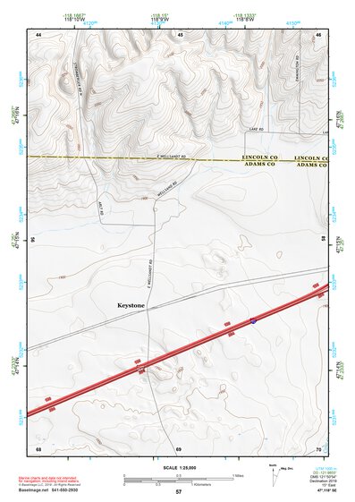 47118SE Page 57 Ritzville Topo Preview 1
