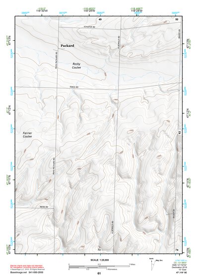 47118SE Page 61 Ritzville Topo Preview 1