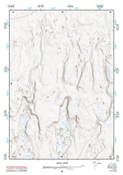 47118SE Page 70 Ritzville Topo Preview 1