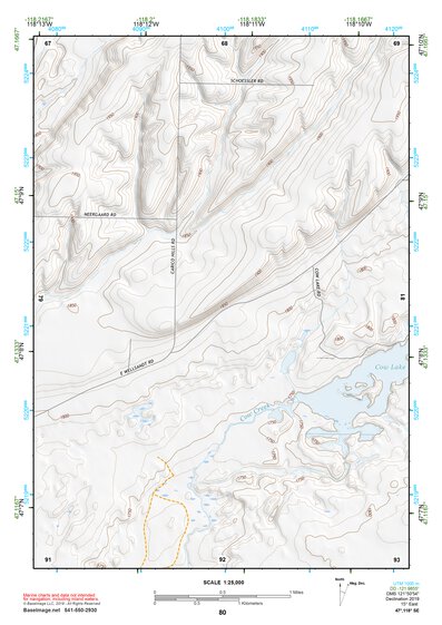47118SE Page 80 Ritzville Topo Preview 1