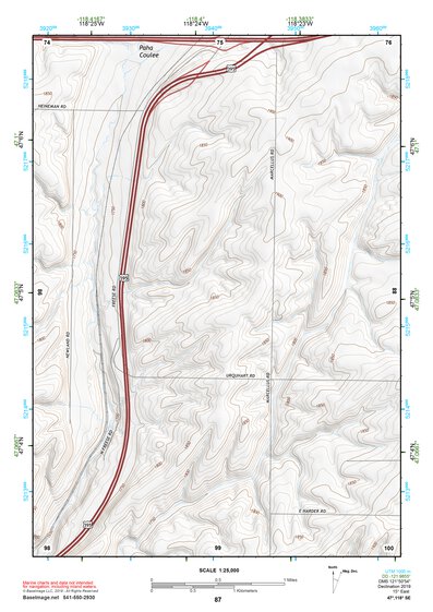 47118SE Page 87 Ritzville Topo Preview 1