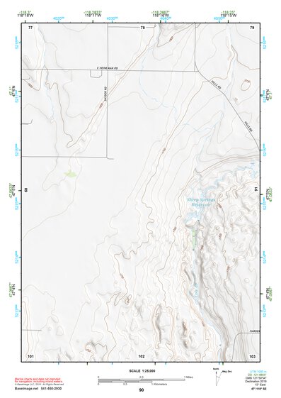 47118SE Page 90 Ritzville Topo Preview 1