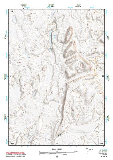 47118SE Page 95 Ritzville Topo Preview 1