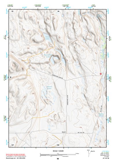 47118SE Page 96 Ritzville Topo Preview 1