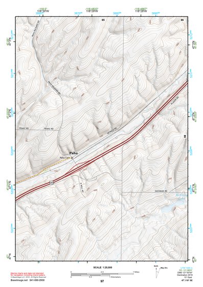 47118SE Page 97 Ritzville Topo Preview 1