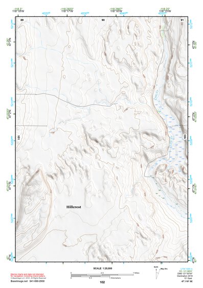 47118SE Page 102 Ritzville Topo Preview 1