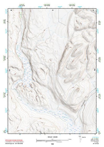 47118SE Page 103 Ritzville Topo Preview 1