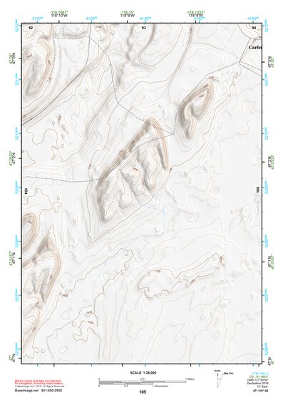 47118SE Page 105 Ritzville Topo Preview 1