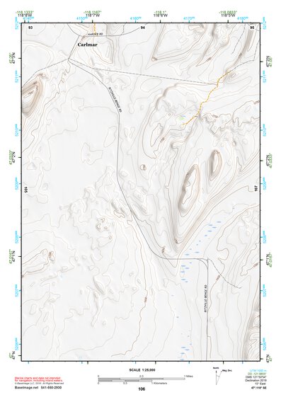 47118SE Page 106 Ritzville Topo Preview 1
