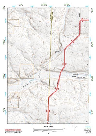 47118SW Page 1 Ritzville Topo Preview 1