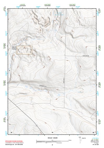 47118SW Page 7 Ritzville Topo Preview 1