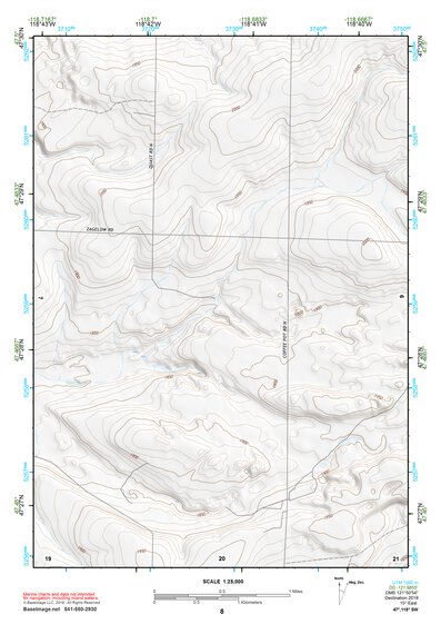 47118SW Page 8 Ritzville Topo Preview 1