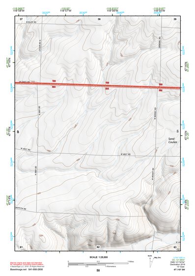 47118SW Page 50 Ritzville Topo Preview 1