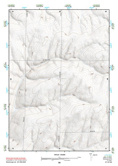 47118SW Page 64 Ritzville Topo Preview 1