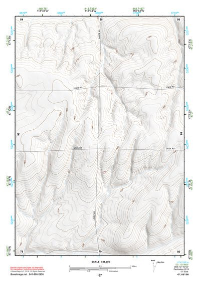 47118SW Page 67 Ritzville Topo Preview 1