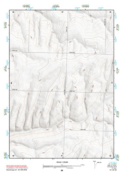 47118SW Page 69 Ritzville Topo Preview 1