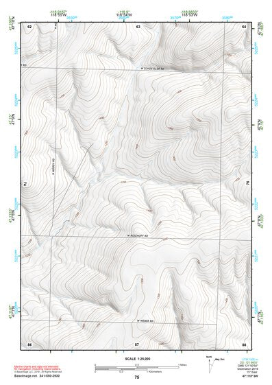 47118SW Page 75 Ritzville Topo Preview 1