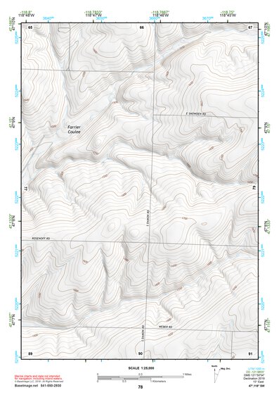 47118SW Page 78 Ritzville Topo Preview 1