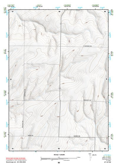 47118SW Page 80 Ritzville Topo Preview 1