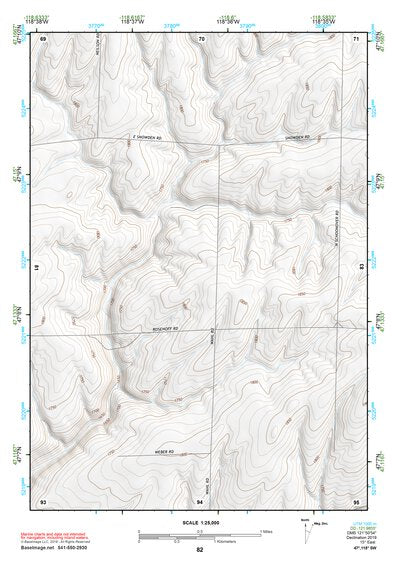 47118SW Page 82 Ritzville Topo Preview 1