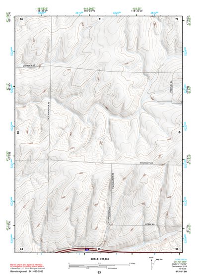 47118SW Page 83 Ritzville Topo Preview 1