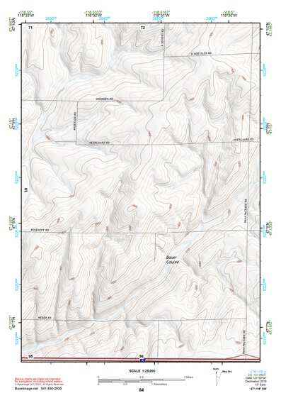 47118SW Page 84 Ritzville Topo Preview 1