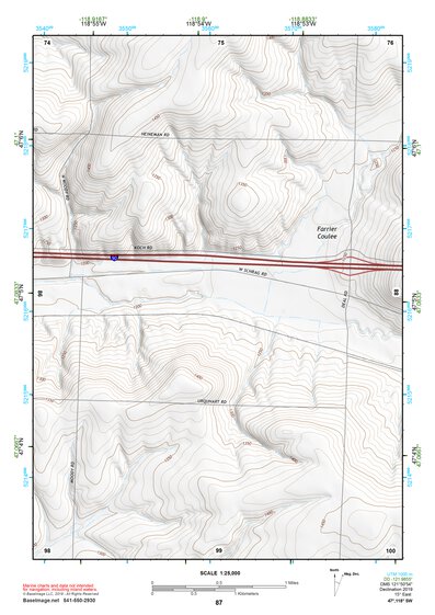 47118SW Page 87 Ritzville Topo Preview 1