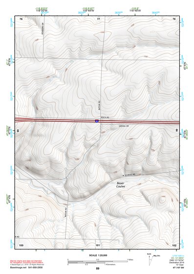 47118SW Page 89 Ritzville Topo Preview 1