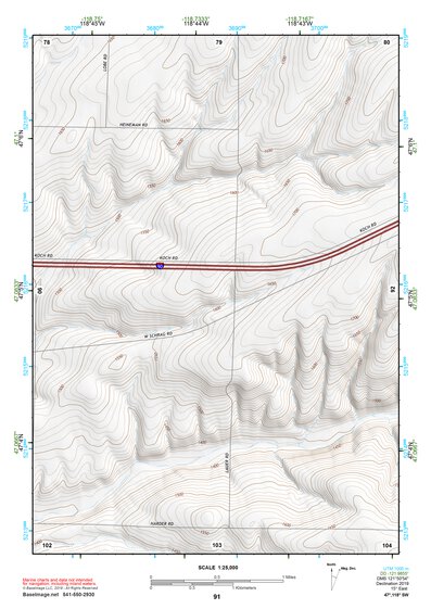 47118SW Page 91 Ritzville Topo Preview 1