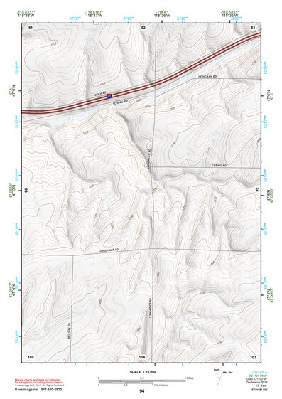 47118SW Page 94 Ritzville Topo Preview 1