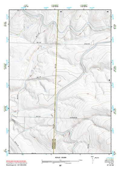 47118SW Page 97 Ritzville Topo Preview 1