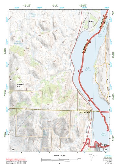 47119NW Page 3 Banks Lake Topo Preview 1