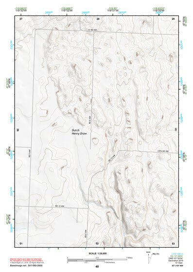 47119NW Page 40 Banks Lake Topo Preview 1