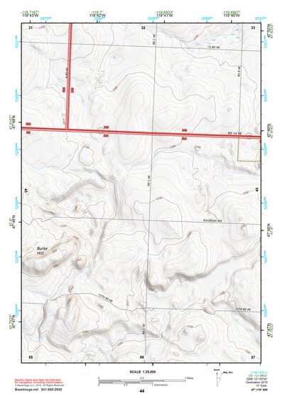 47119NW Page 44 Banks Lake Topo Preview 1