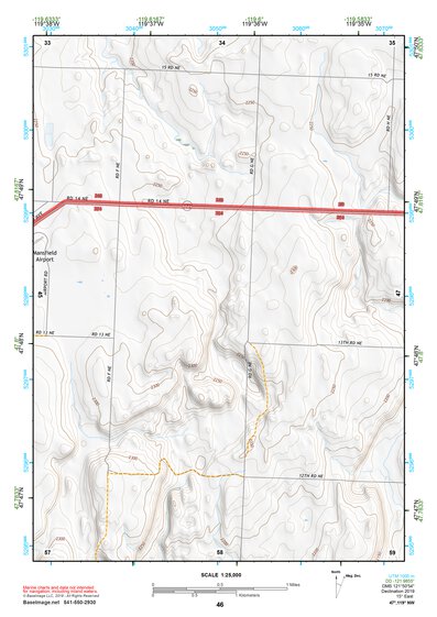 47119NW Page 46 Banks Lake Topo Preview 1