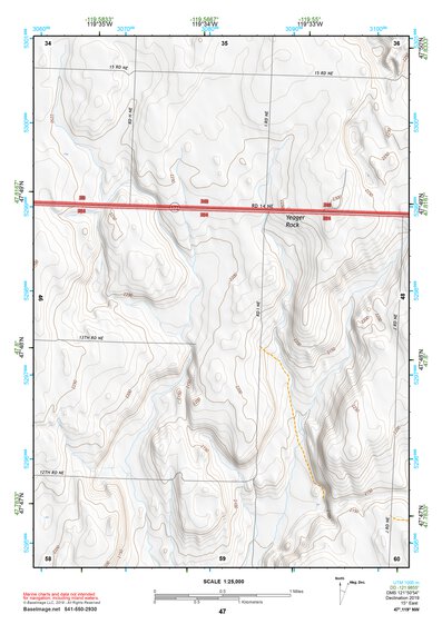 47119NW Page 47 Banks Lake Topo Preview 1