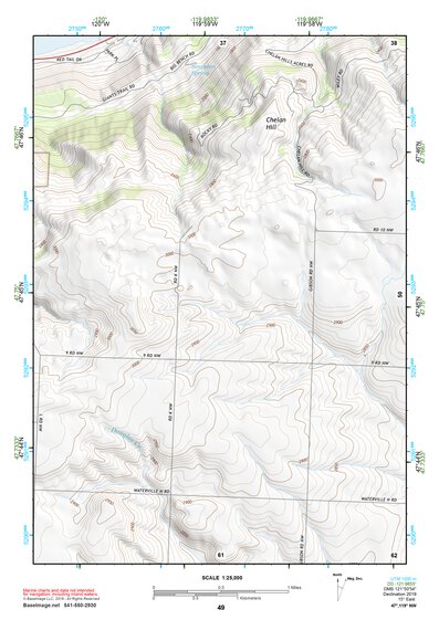 47119NW Page 49 Banks Lake Topo Preview 1