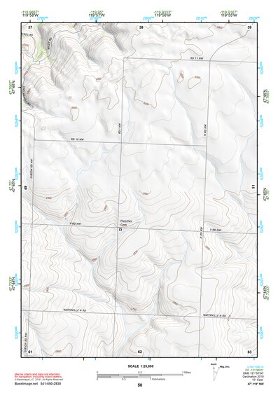 47119NW Page 50 Banks Lake Topo Preview 1