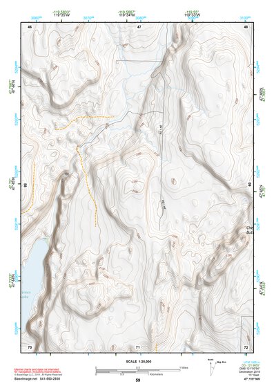 47119NW Page 59 Banks Lake Topo Preview 1