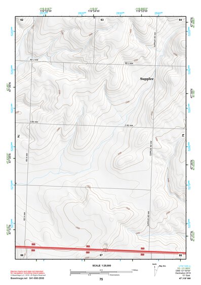 47119NW Page 75 Banks Lake Topo Preview 1