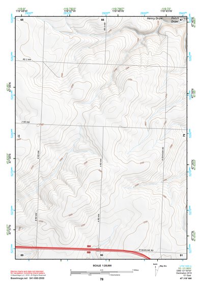 47119NW Page 78 Banks Lake Topo Preview 1