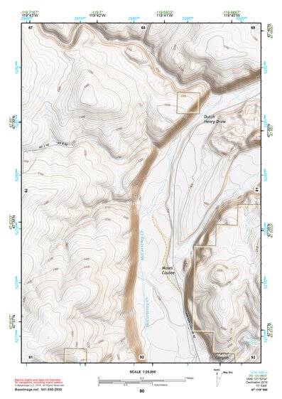 47119NW Page 80 Banks Lake Topo Preview 1