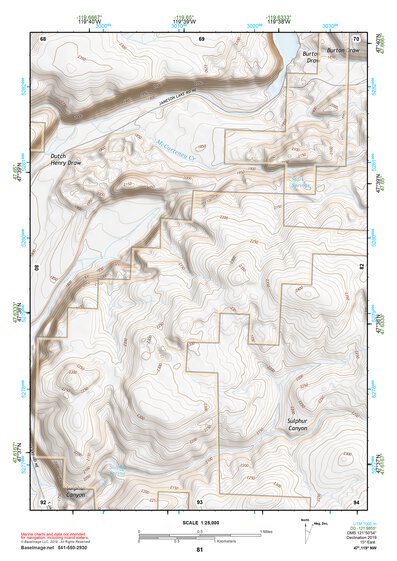 47119NW Page 81 Banks Lake Topo Preview 1