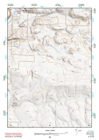 47119NW Page 82 Banks Lake Topo Preview 1