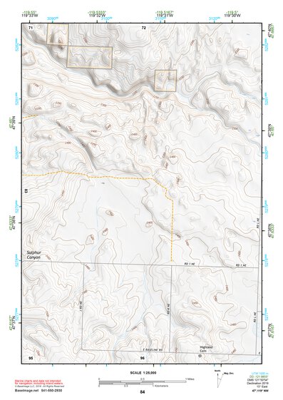 47119NW Page 84 Banks Lake Topo Preview 1